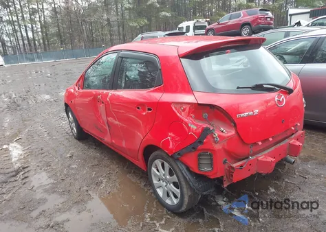2013 Mazda Mazda2 Touring z USA, uszkodzony, nr VIN JM1DE1LY5D0158589